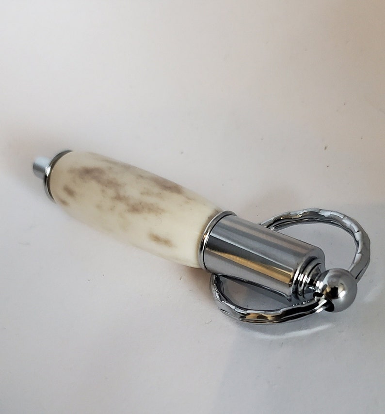 antler cigar plug cutter keychain closed