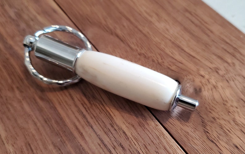 antler cigar plug cutter keychain
