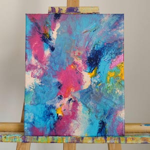 094 &quot;Blue Mind&quot; Acrylic Painting