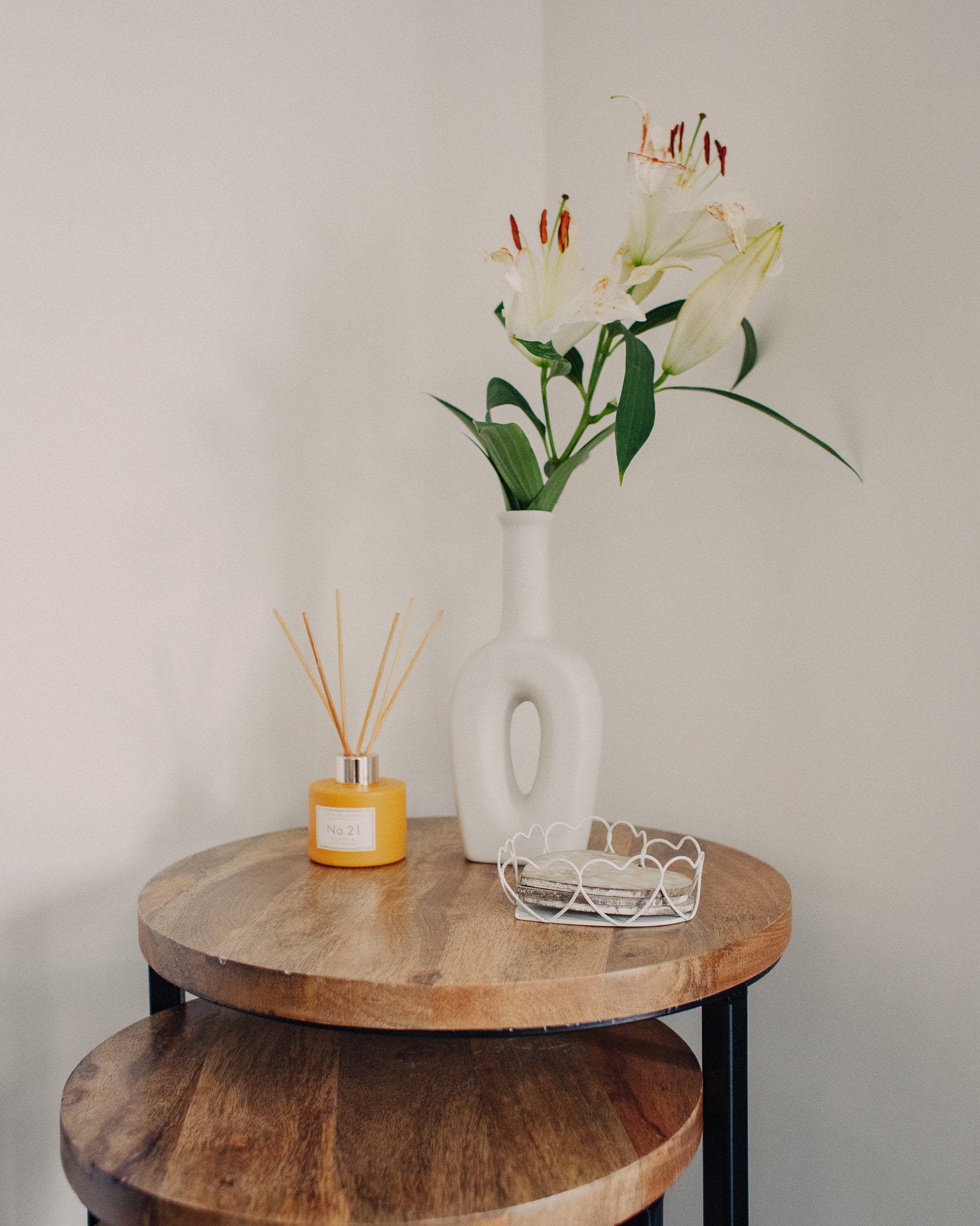 Tall Ceramic Donut Vase Etsy UK