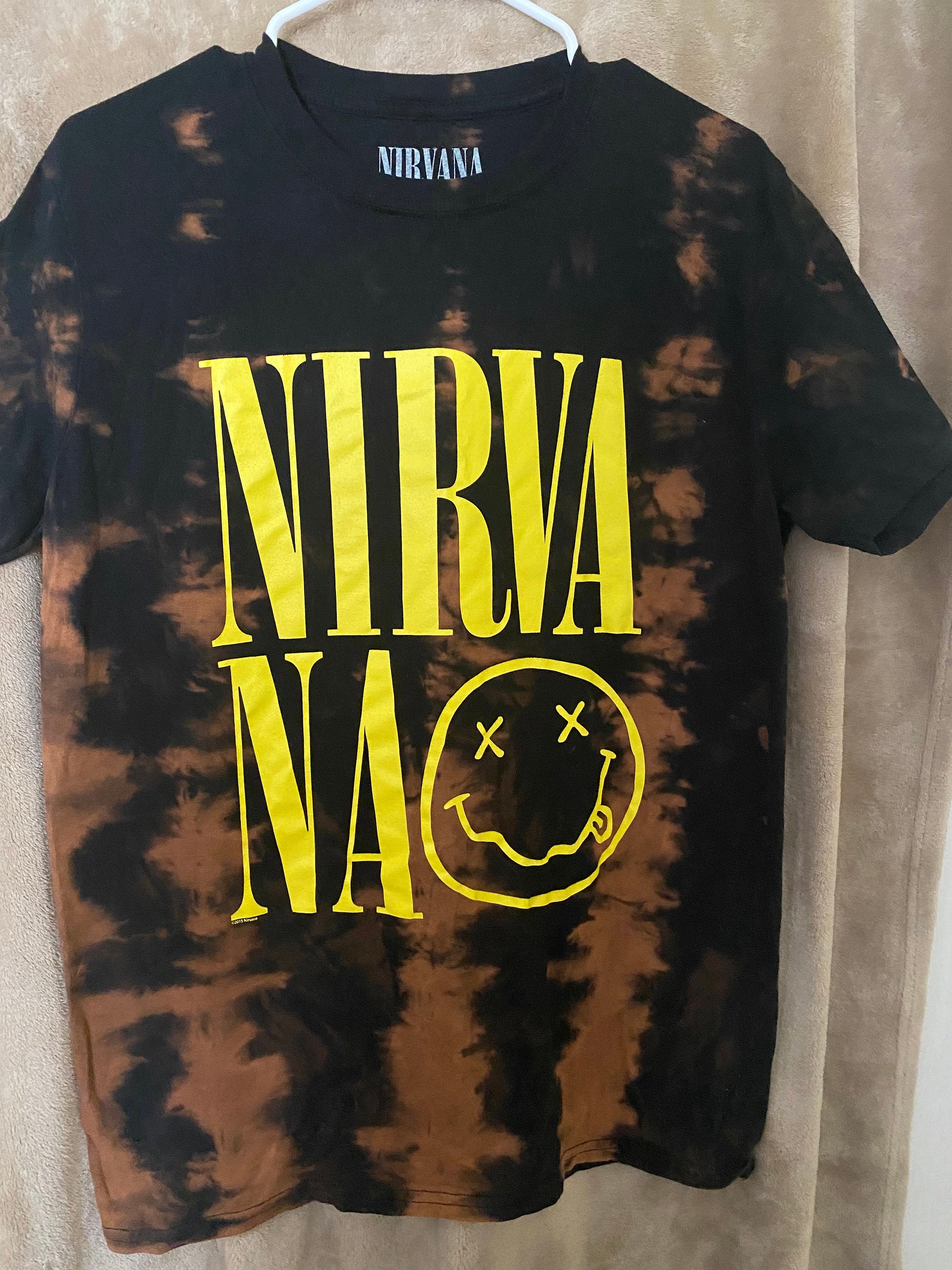 Tie Dye Nirvana Shirt - Etsy
