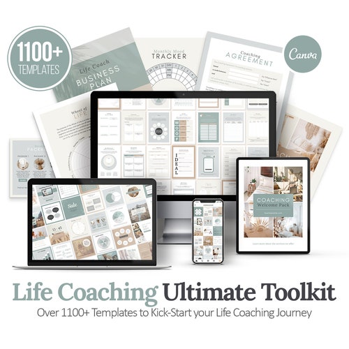 Life Coaching Ultimate Toolkit Life Coaching Worksheets Etsy