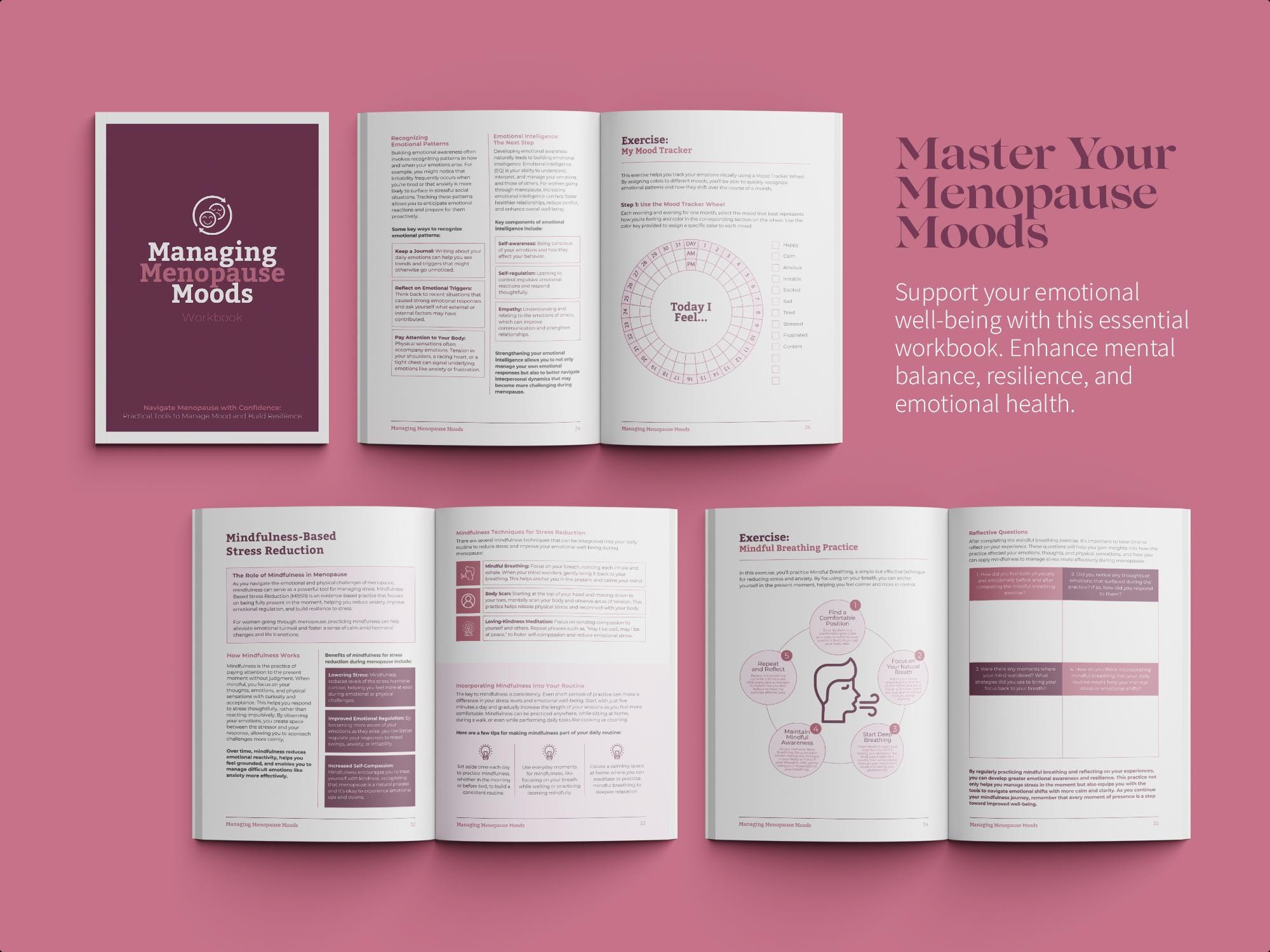 Menopause Workbook Bundle, 200+ Page Canva Ebooks, Hormone Health ...