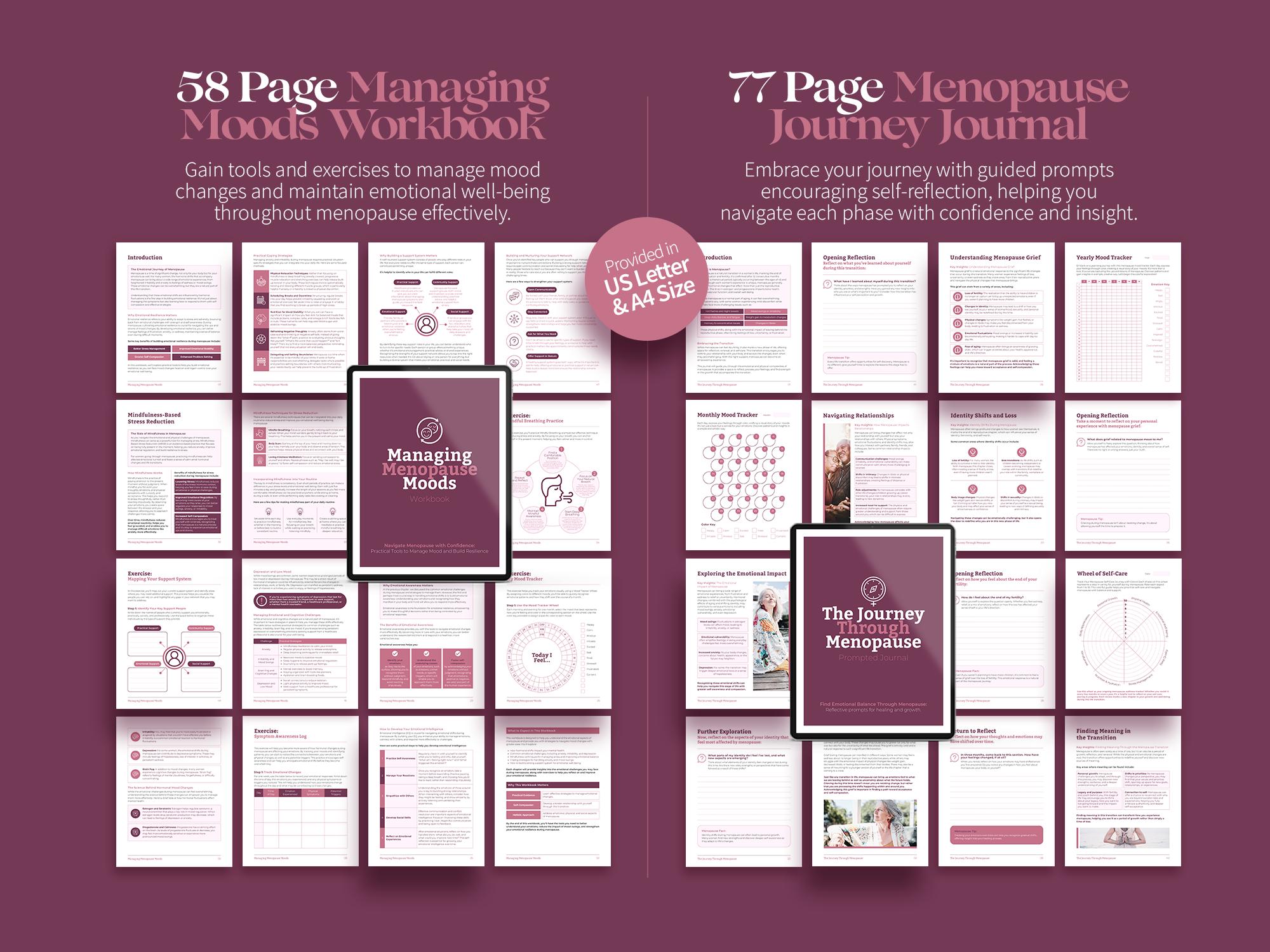 Menopause Coaching Toolbox, Canva Templates, Hormone Health Workbooks ...
