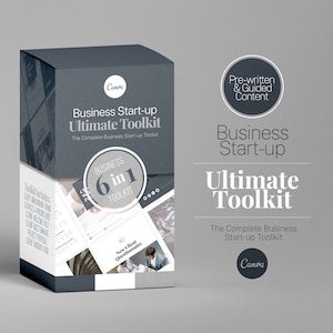 New Client Onboarding Pre-Written Toolkit, Virtual Assistant, Social Media Manager, Business Coach, Canva Template