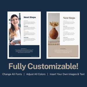 Virtual Assistant Branding Toolkit, Client Onboarding Forms, Welcome Pack (Canva Template) image 6