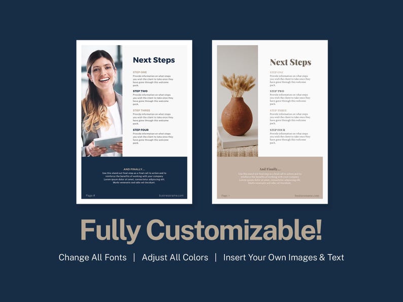 Virtual Assistant Branding Toolkit, Client Onboarding Forms, Welcome Pack (Canva Template) image 6