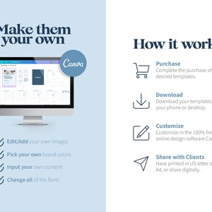 ADHD Planner and Tracker Canva Templates, Adult ADHD Coaching Tools image 10