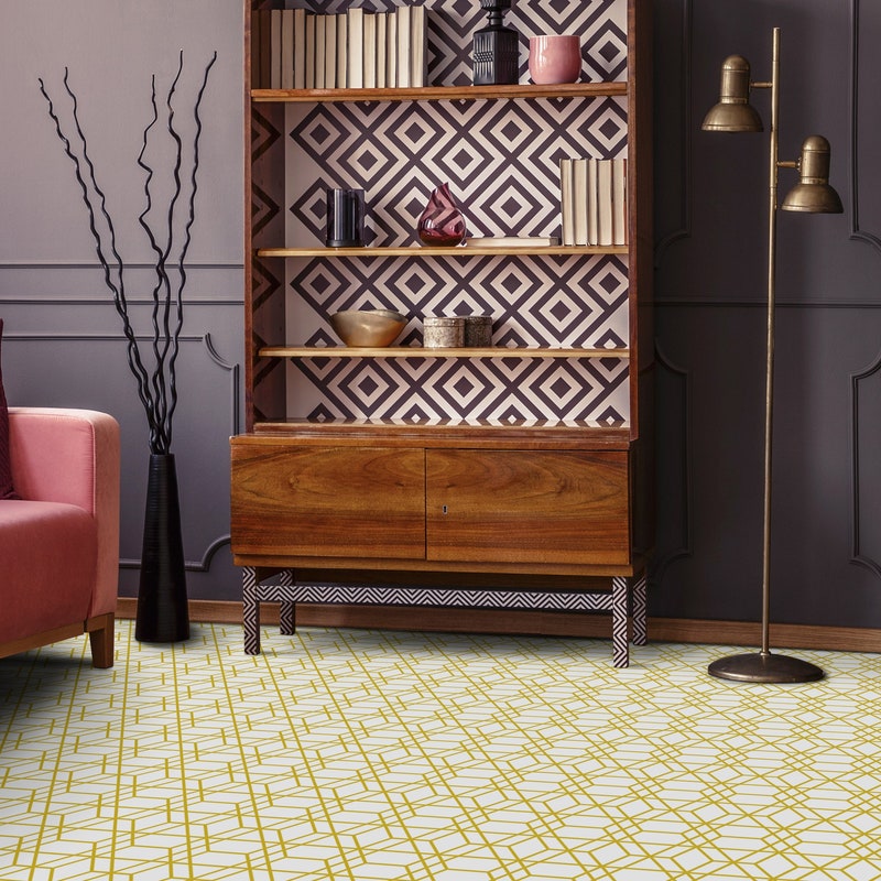 Black And White Linoleum Flooring Roll