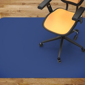 Chair Vinyl Mat Watercolor Tulips Chair Pad Chair Mat Office Vinyl Floor Mat Modern Decoration Printed Floor Protector Etsy