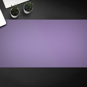 Lavender Desk Pad, Keyboard Pad, Desktop Blotter, Furniture Protection, Various size, Home Office