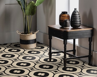 Modern Rings Vinyl Flooring, Black Baby Shower Ideas, Beige Homecoming Proposal Ideas, Circles Aesthetic Room Decor, Retro Floor Art