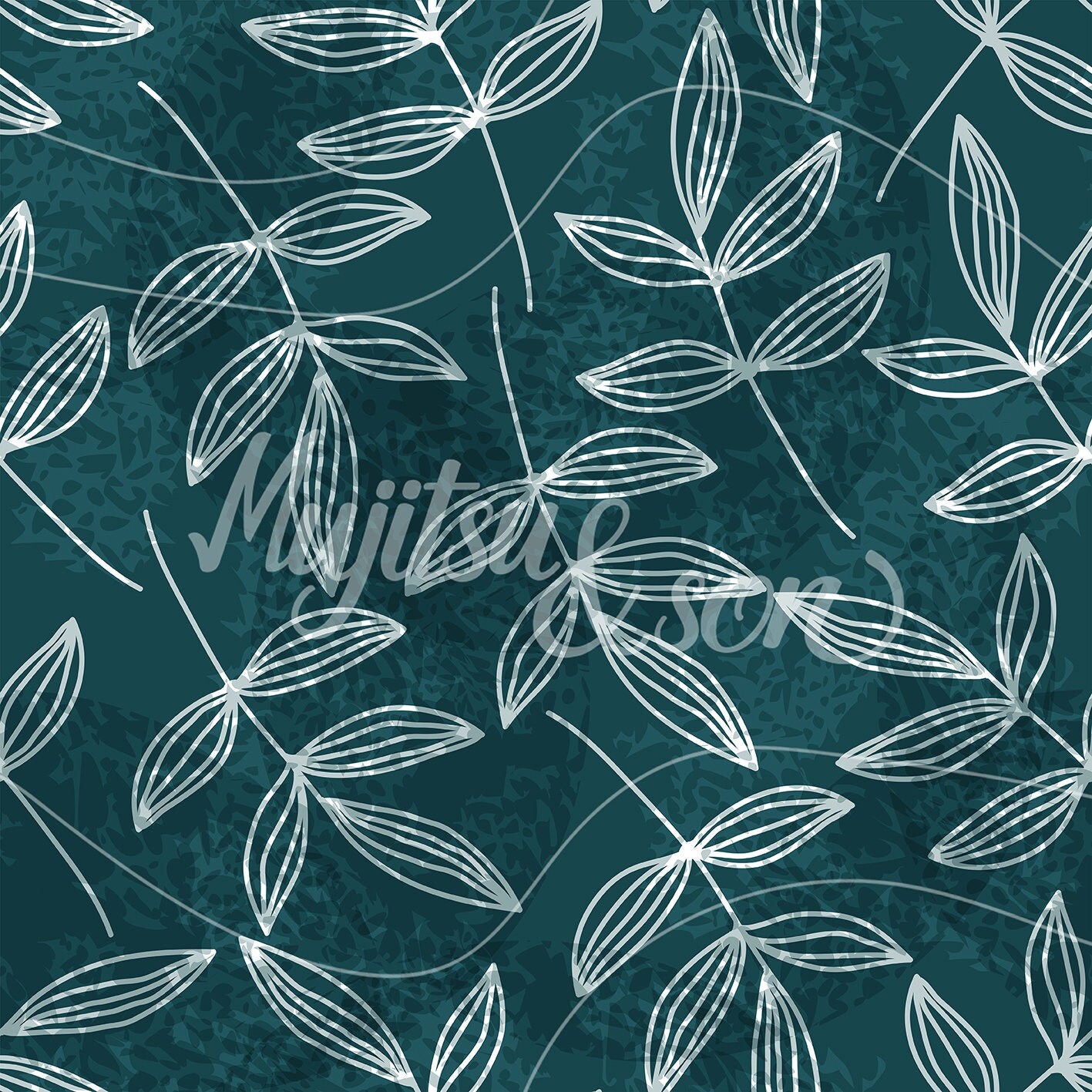 Leaf Pattern Linoleum Marker Drawing Leaves Design Vinyl Flooring, Green Flooring Linoleum ...