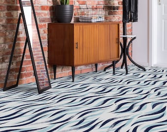 Brush Pencil Waves Vinyl Flooring, White Linoleum In Roll, Blue Homecoming Proposal Ideas, Abstract Aesthetic Room Decor, Custom Flooring