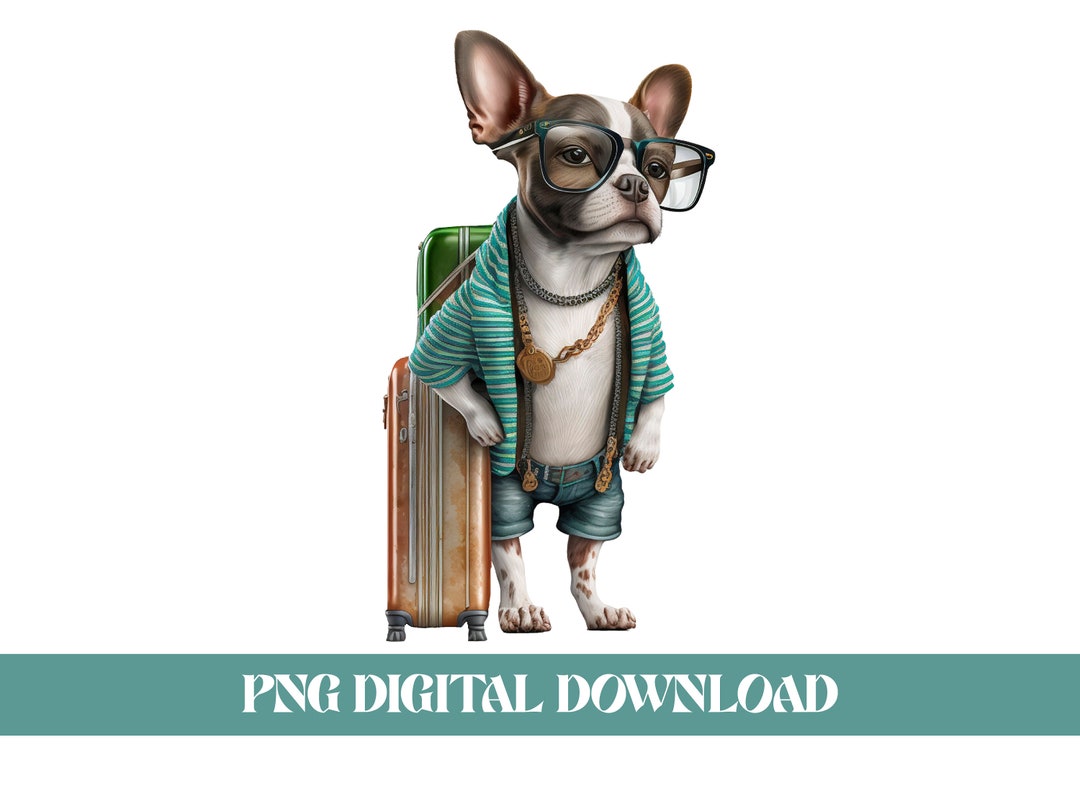 Wanderlust Dog Clipart PNG Nature & Camping Cut File for Etsy