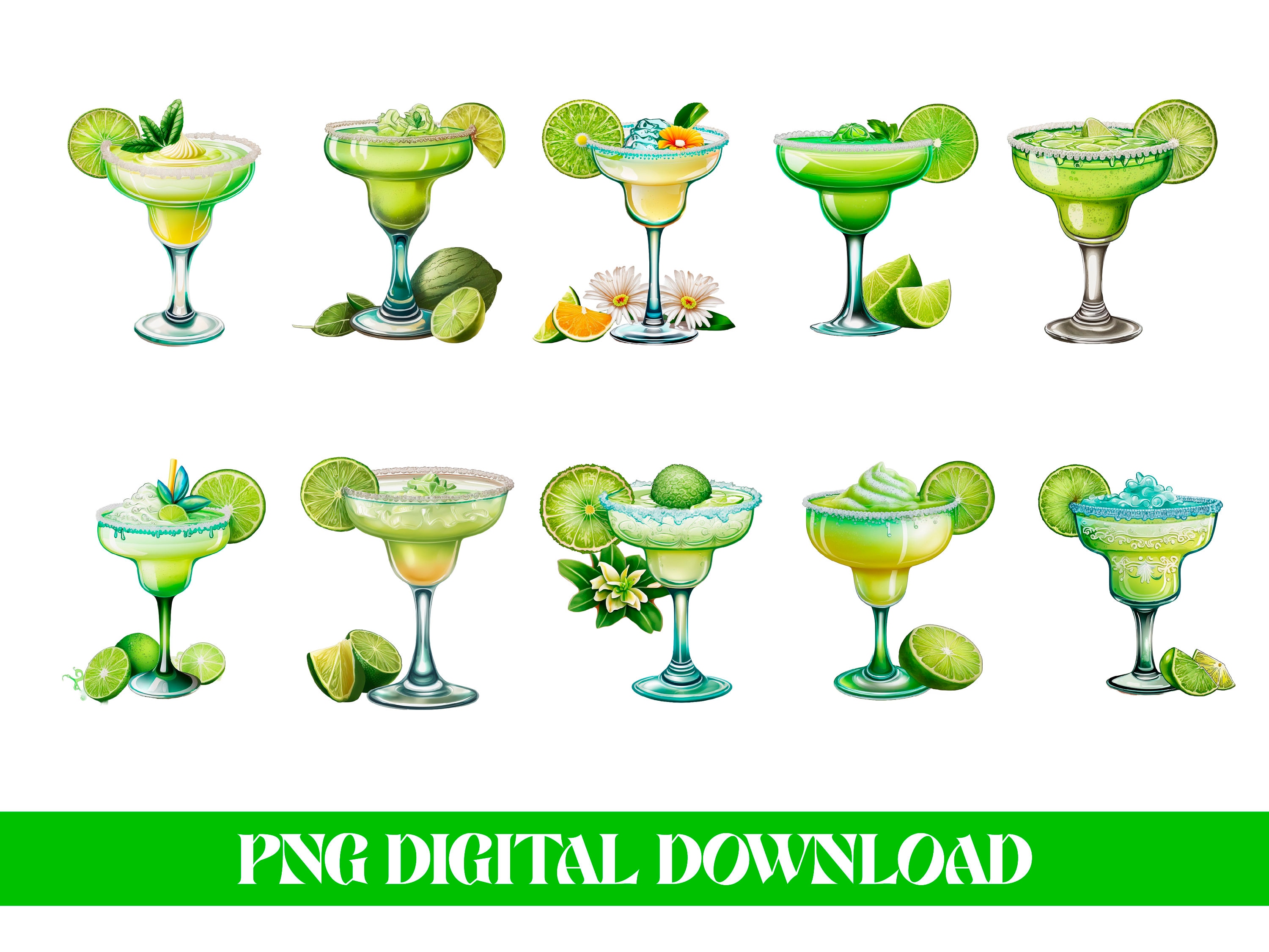 Margarita Drink Clipart