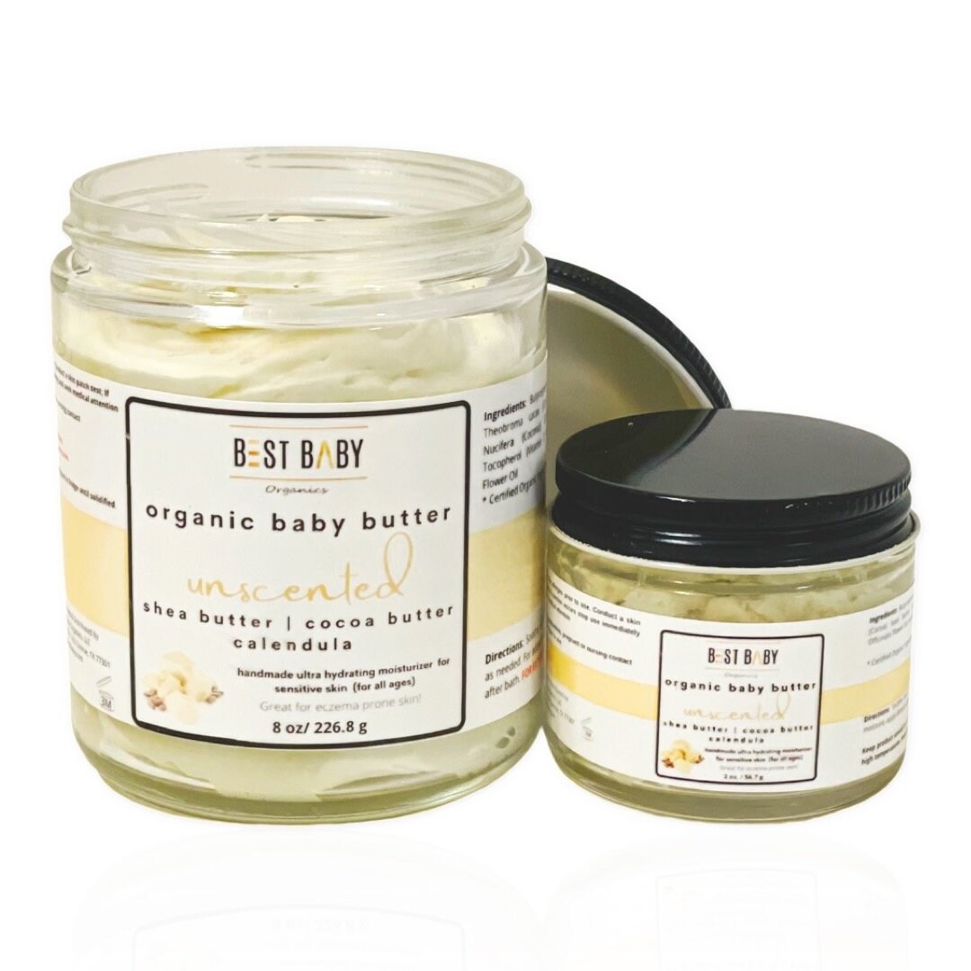 Organic Body Butter for Babies Kids Adults Eczema & Etsy UK