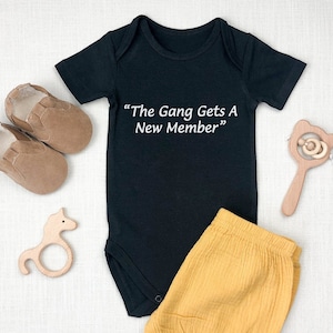 Always Sunny in Philadelphia Unisex ONESIE® brand the gang gets a new member sunny gift funny baby shower 0-3 3-6 & 6-9 months bodysuit