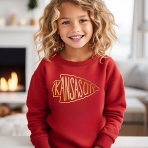 Chiefs Sweatshirts for Toddlers Etsy