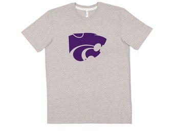 LICENSED K-State ® TShirt | Super soft! | KSU | Powercat | Kansas State Wildcats | KState | Infant Youth Toddler & Adult Vintage Tee Shirt