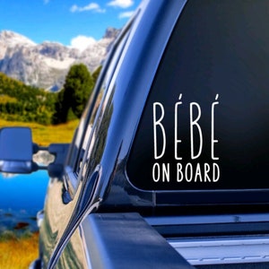 BeBe On Board Schitt&#39;s Creek Car Sticker