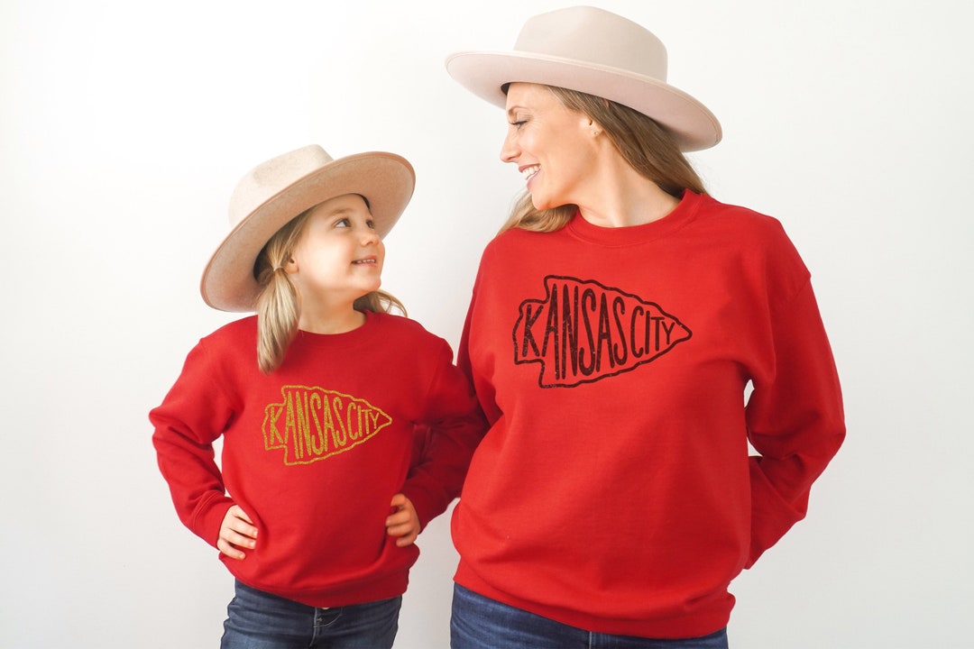 Pick Arrowhead Color Kansas City Red T-shirt or Sweatshirt | Made Here ...