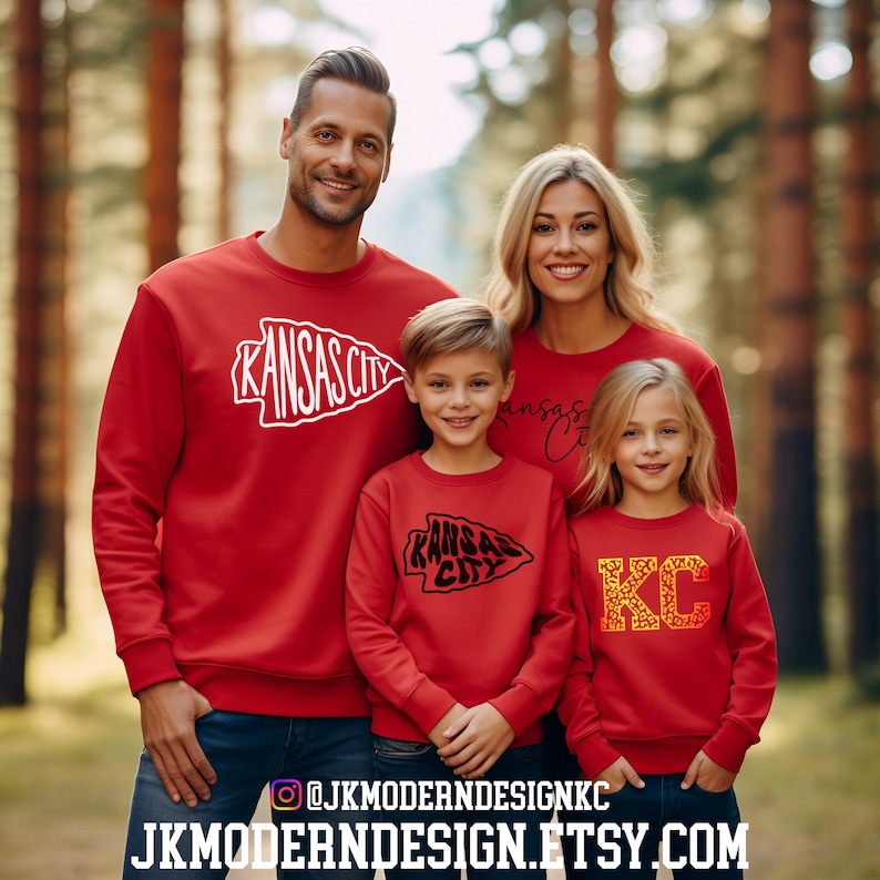 Graffiti KC | Made in Kansas City! | Toddler Kids Football at Arrowhead White Long or Short Sleeve T-Shirt | Perfect for Game Day! | Soft! image 9