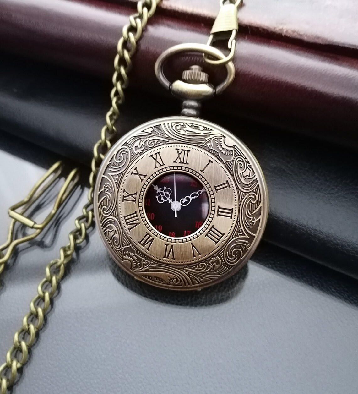 Personalized Pocket Watch Pocket Watch Gift Men's Watch Etsy