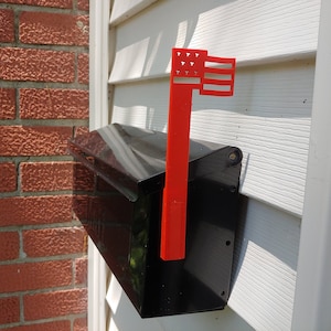 Murica Flagnet: Magnetic Mailbox Flag for Town House Style Mailboxes