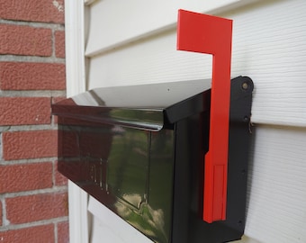 The Flagnet: Magnetic Mailbox Flag for Town House Style Mailboxes