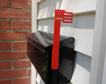 Murica Flagnet: Magnetic Mailbox Flag for Town House Style Mailboxes