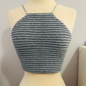 Easy Crochet Halter Top pattern | beginner Crochet Pattern| Festival Top| Summer top pattern | Downloadable Crochet pattern|