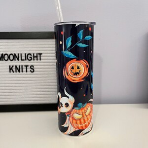The nightmare before Christmas Zero tumbler|Zero tumbler| jack skellington nightmare before christmas inspired Stainless Steel Tumbler| image 3