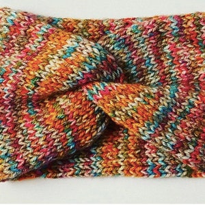Twisted Knit Headband Pattern | All Ages Ear Warmer (PDF Pattern)
