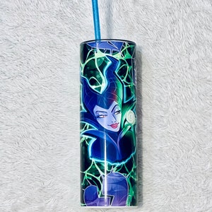 Maleficent tumbler| Villain tumbler Stainless Steel Tumbler| gift for her| gift for him|