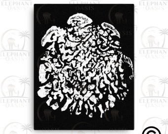 Elephant Footprint Etsy