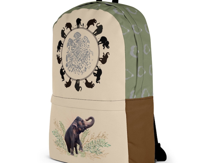 Elephants In Nature Backpack