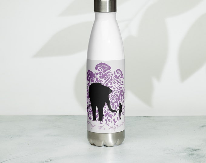 Part Of The Matriarchy Stainless Steel Water Bottle-Purple