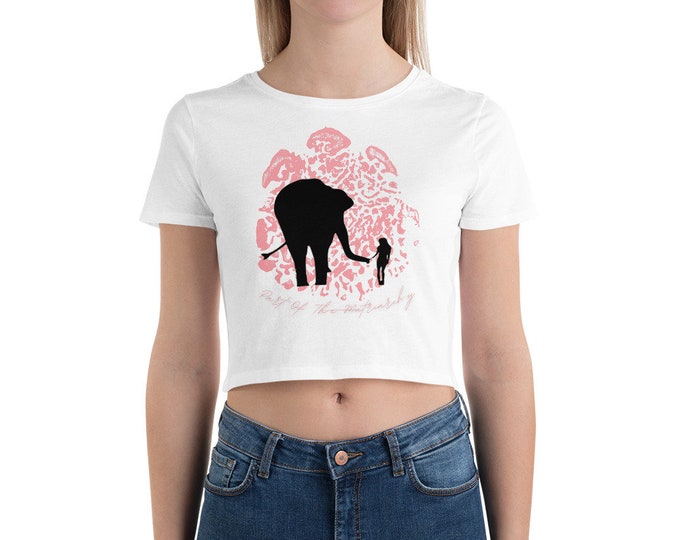 Part Of The Matriarchy Crop Tee- Pink