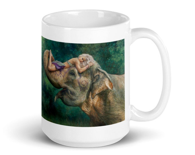 Walking Among Giants At Peace Mug