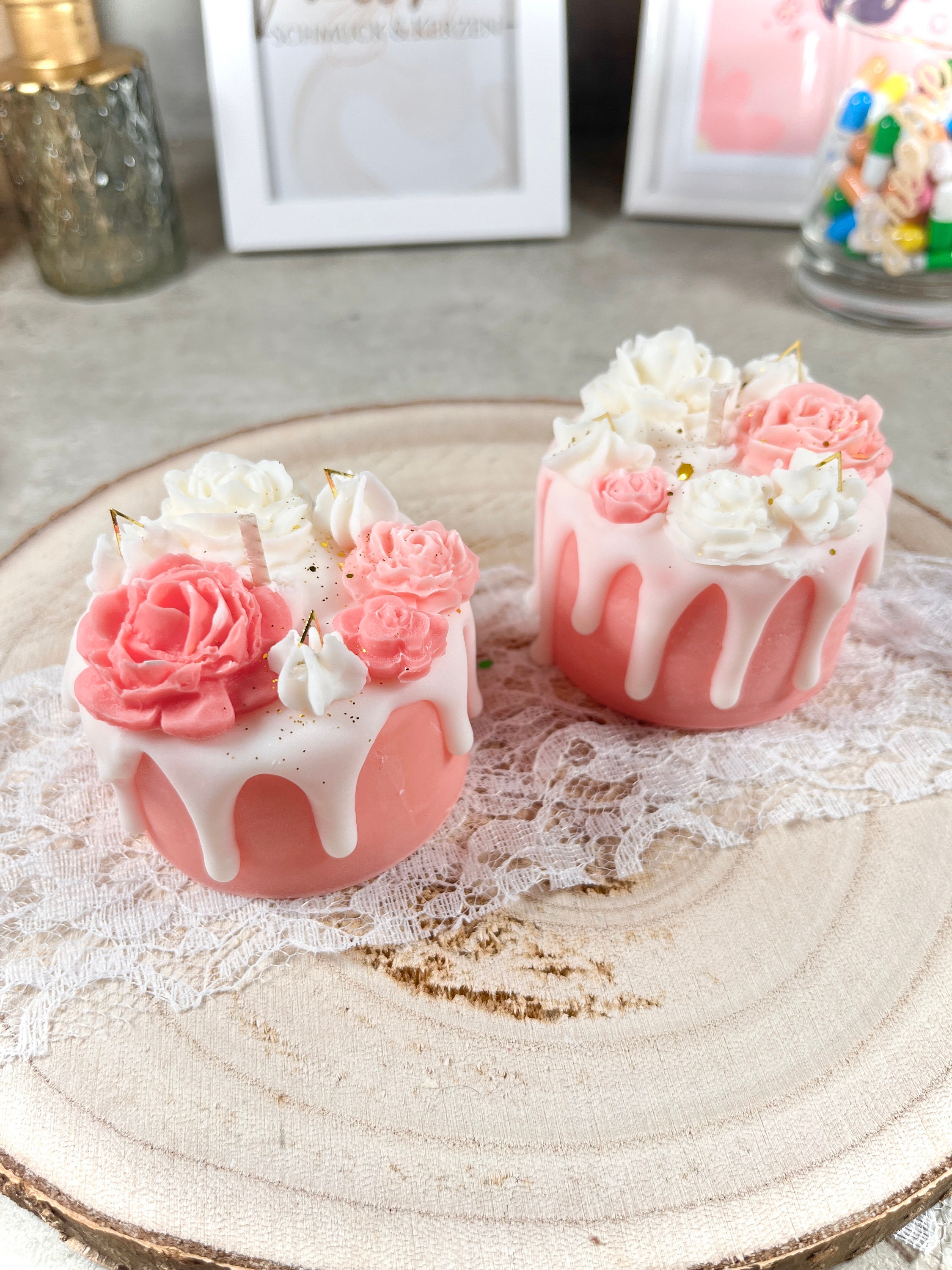 Or/Argent Point D'Interrogation Bougie Haut De Gamme Délicat