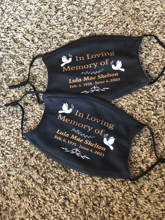 Custom Funeral Masks Etsy