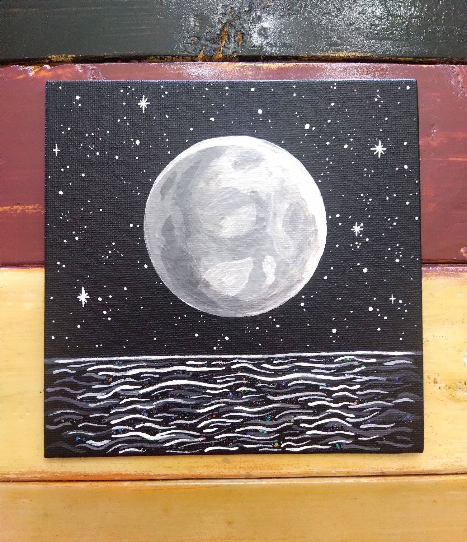 Moon painting deals