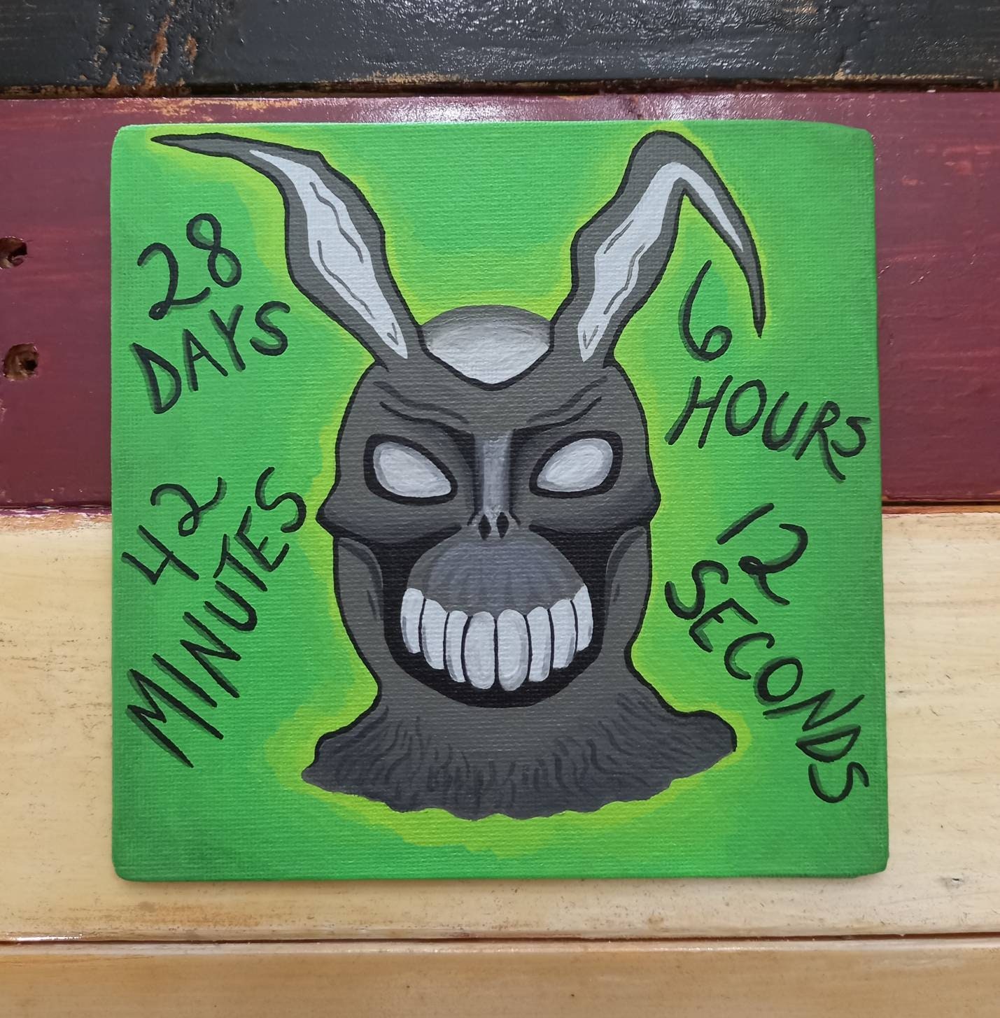 Creepy Bunny Frank Fanart Painting