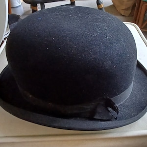 Vintage Bowler Hat