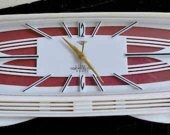Vintage Tokyo Travel Clock: Retro Japanese Winding Alarm