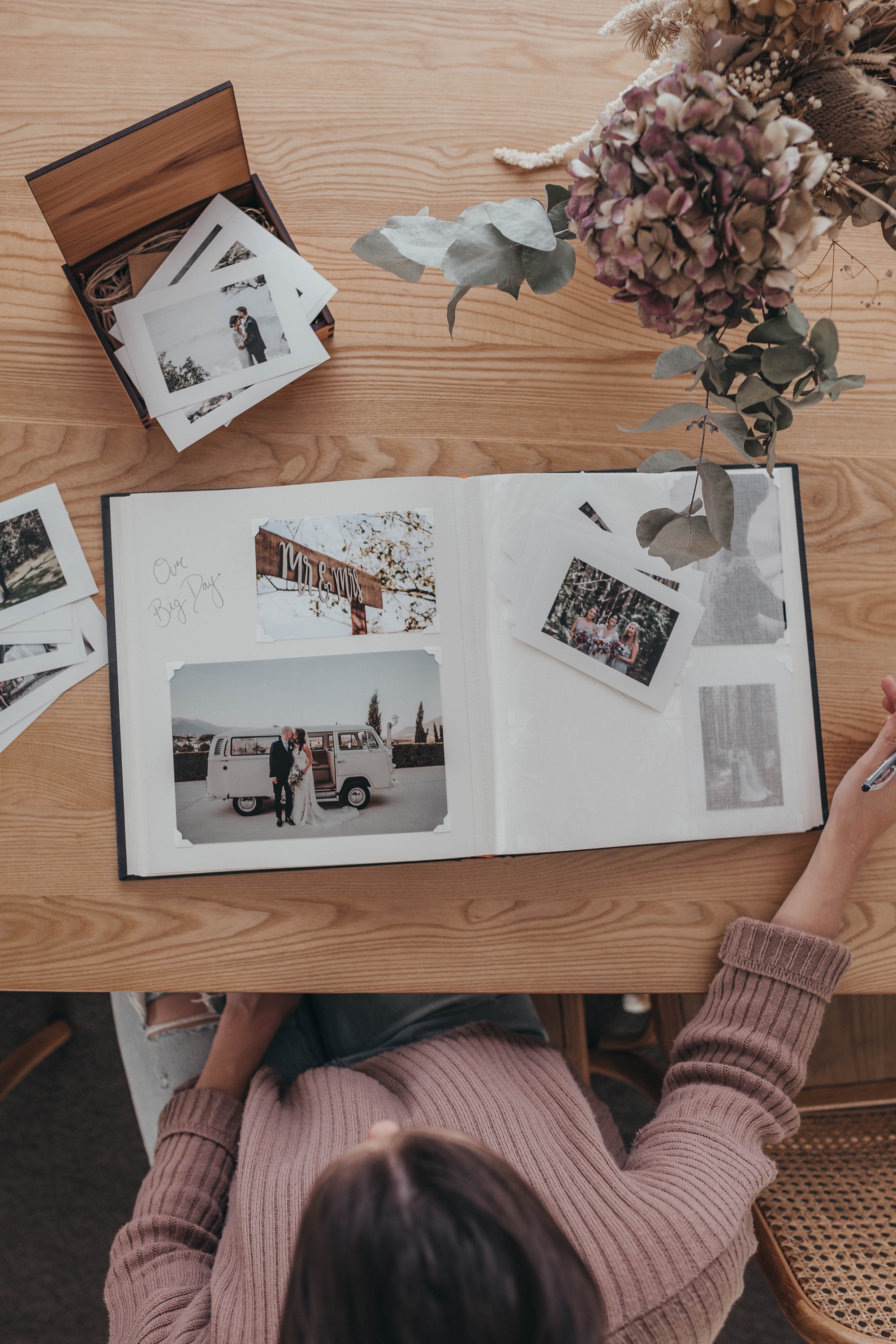 Dry Mount Photo Album Large Capacity 100 Pages with Writing Etsy