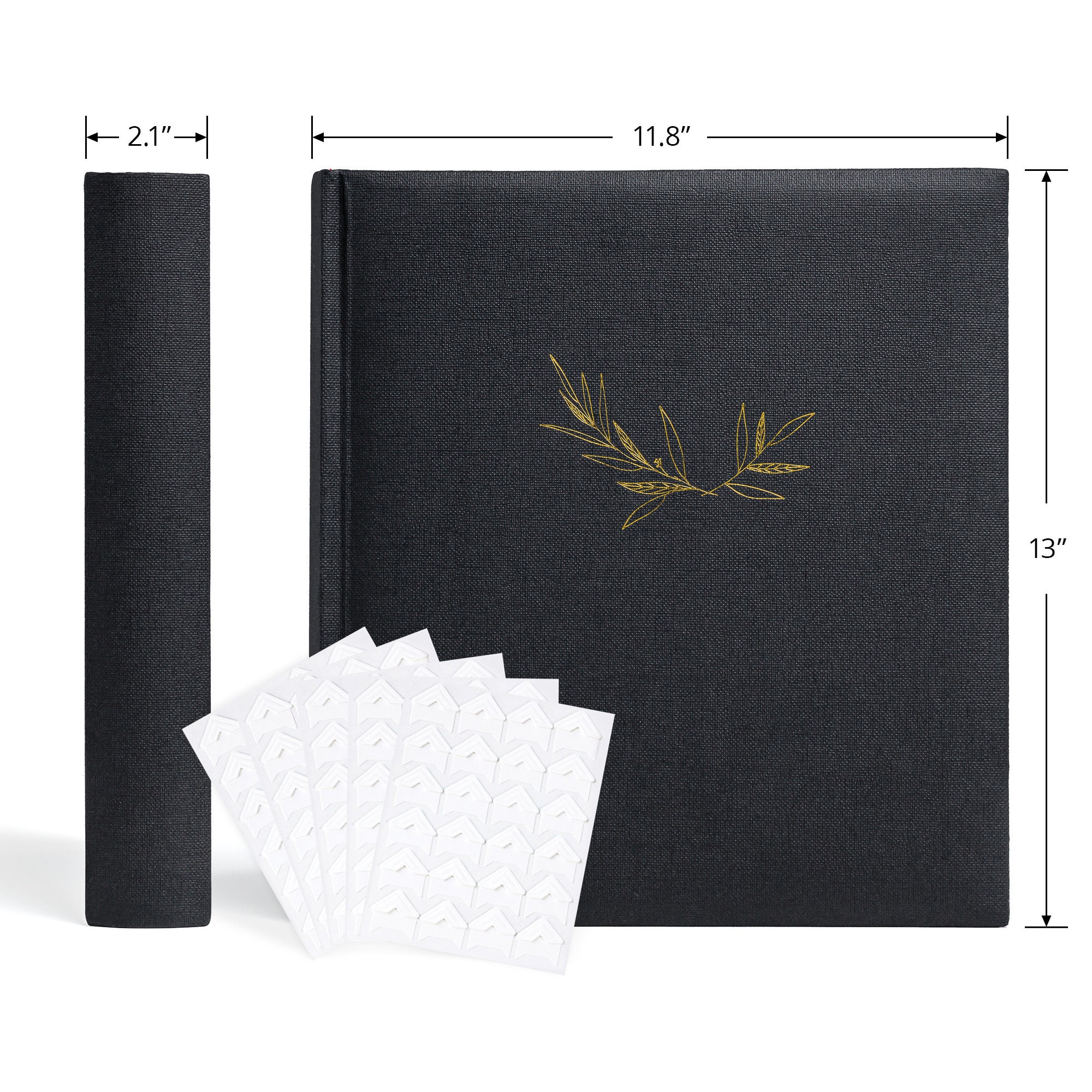Dry Mount Photo Album Large Capacity 100 Pages with Writing Etsy