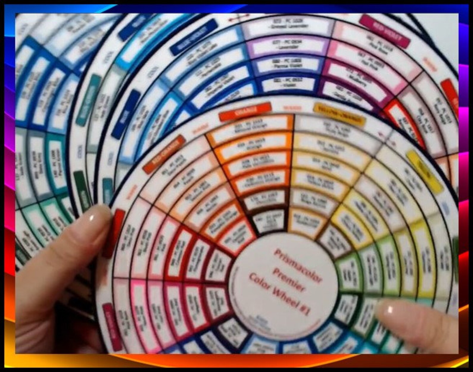 Prismacolor Scholar 60pc. Color Wheel Resource Set by Teresa - Etsy