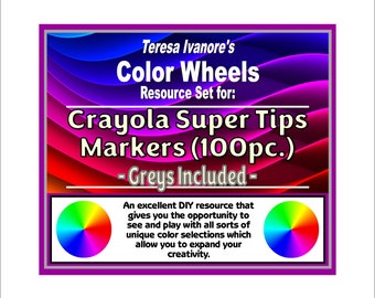 100 Washable Markers, Crayola Super Tips Will Not Bleed Through Paper, Safe  Drawing Book Coloring Bible Study Journaling Scrapbooking -  Israel